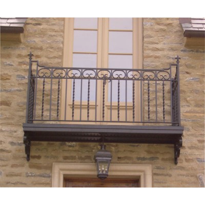 Classical iron window railing FW-006