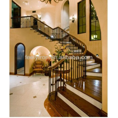 Iron spiral staircase handrail FH-007