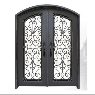 Beautiful wrought iron door FD-502